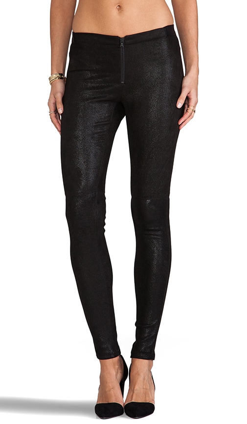 alice and olivia leather pants