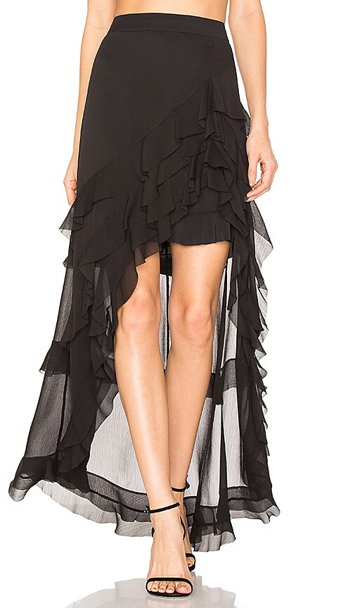 Alice + Olivia Lavera Skirt in Black