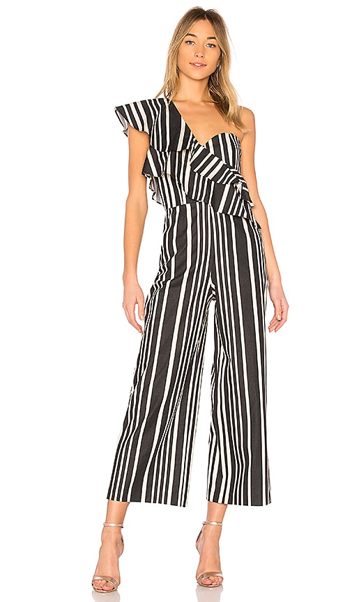 alice and olivia black jumpsuit