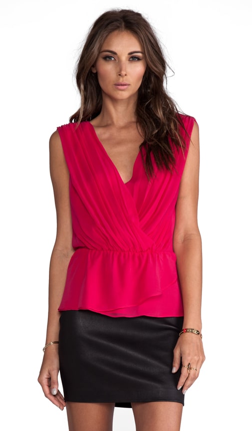Abigayle Rouched Crossover Top