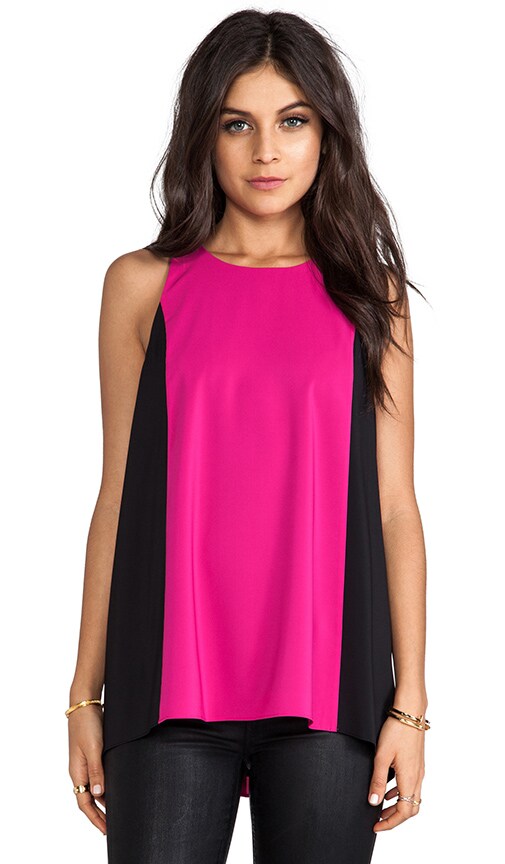Lindsay Long Loose Tank with Seams