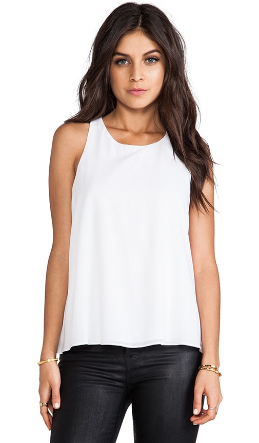 Vicky Back Twist with Keyhole Top