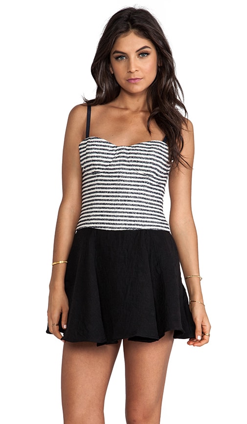 May Spaghetti Strap Bustier Top