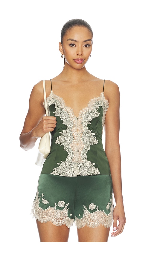 Julietta Cutaway Lace Slip Top