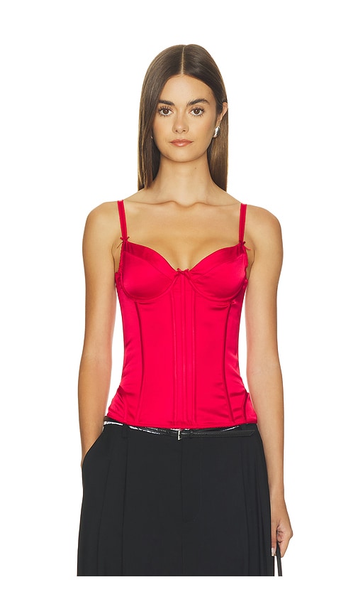 Mira Seamed Longline Structured Corset
