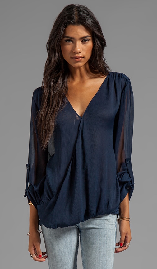Simona Deapey Overlapped Blouse