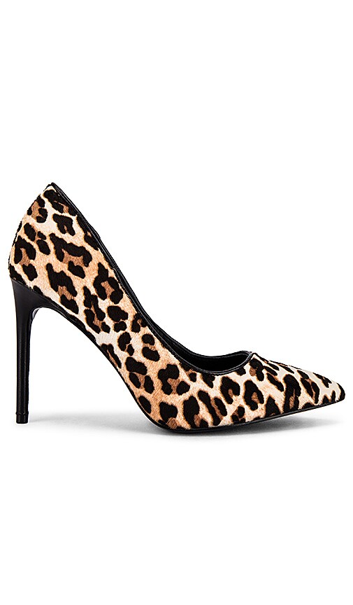 Alice + Olivia Creda Pump in Natural & Black | REVOLVE