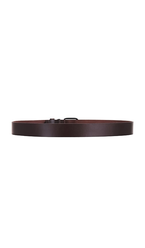 ALLSAINTS 32MM BELT WITH METAL LOGO KEEPER 