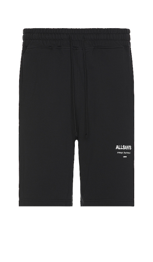 Shop Allsaints Underground Shorts In Black