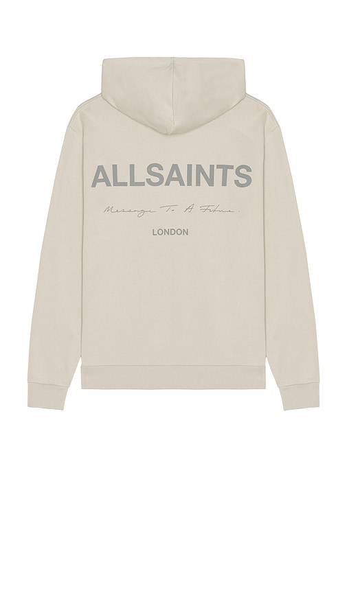 Allsaints Future Hoodie In Gray