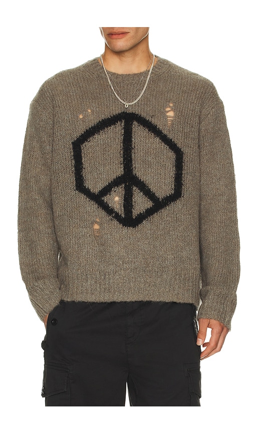  Allsaints Strick Message In Grey. Größe S. Also In M, L, Xl/1x. 