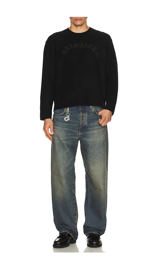  Allsaints Strick Curb In Black. Größe S. Also In M, Xl/1x. 