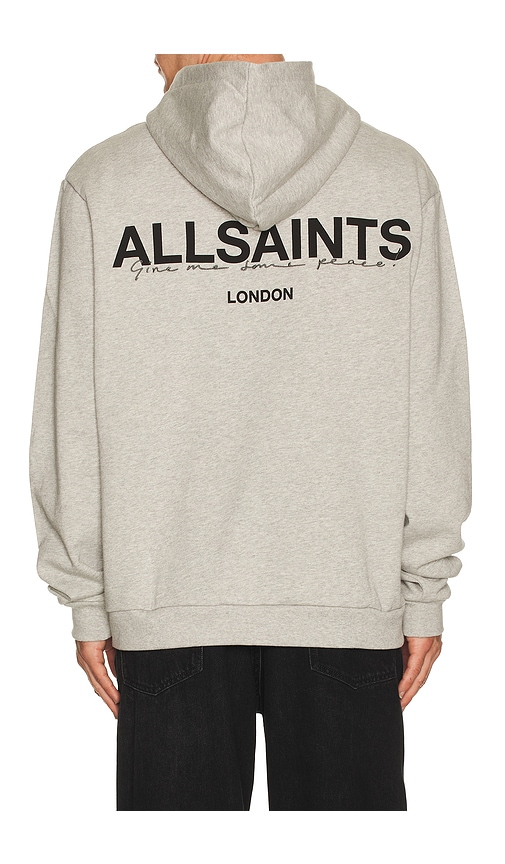Allsaints Halcyon Hoodie In Gray
