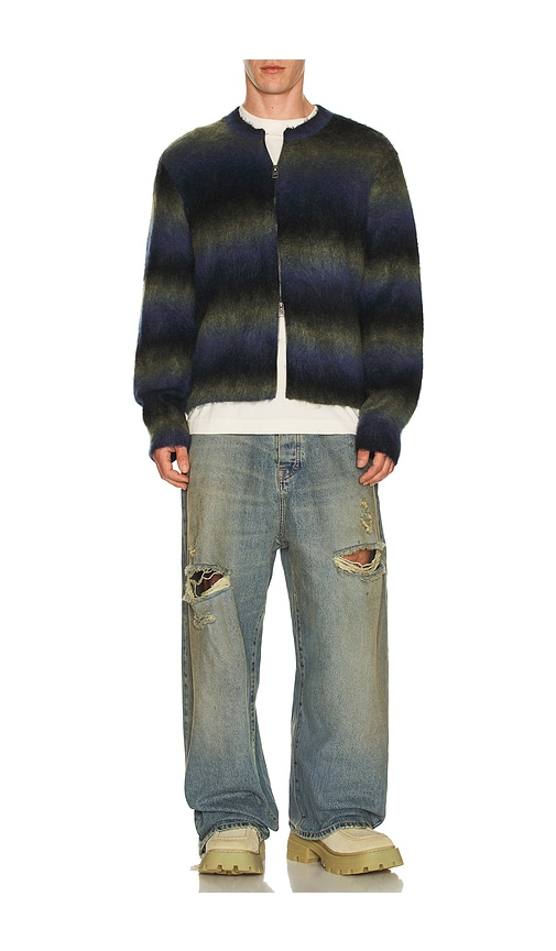  Allsaints Cardigan Halley In Blue. Größe S. Also In M, L. 