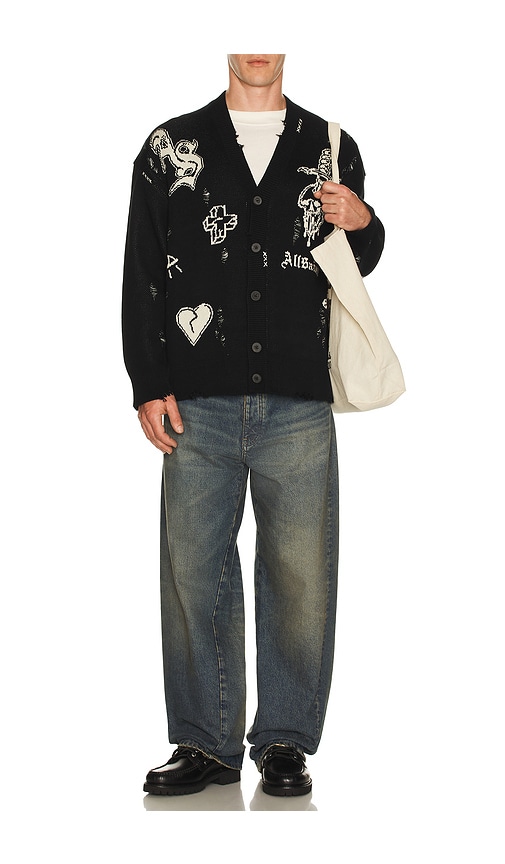  Allsaints Cardigan Caledon In Black. Größe M. Also In L, Xl/1x. 