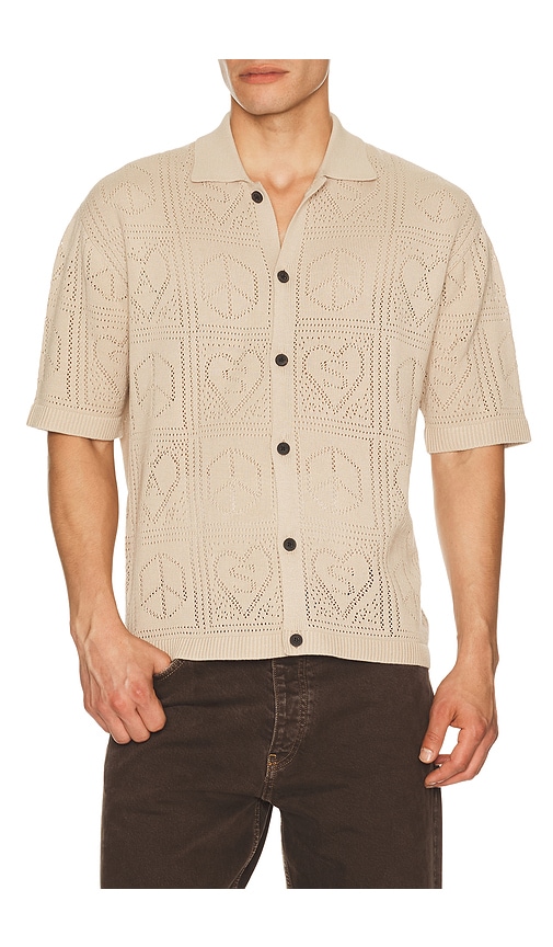 ALLSAINTS Arktx Short Sleeve Cardigan