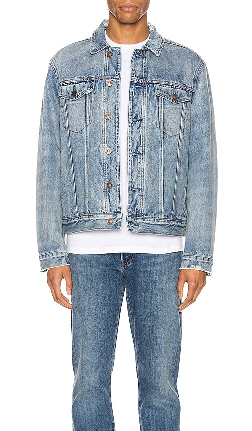 all saints jean jacket