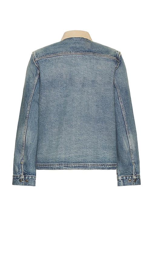 Allsaints Rothwell 데님 자켓 In Blue