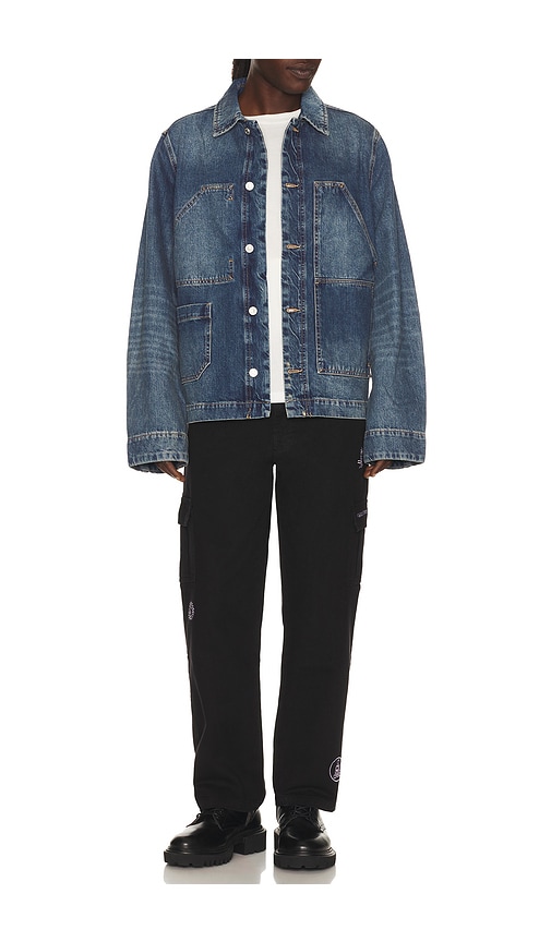  Allsaints Jacke Exile In Blue. Größe S. Also In M, L, Xl/1x. 