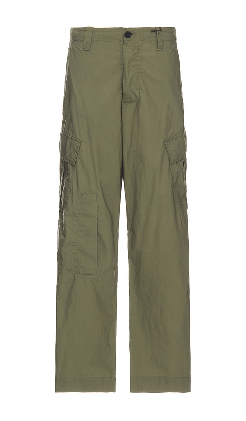 Shop Allsaints Verge Trouser In Valley Green