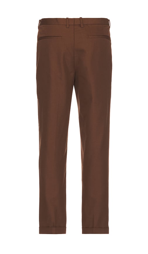 Shop Allsaints Tallis Trouser In Blunt Brown