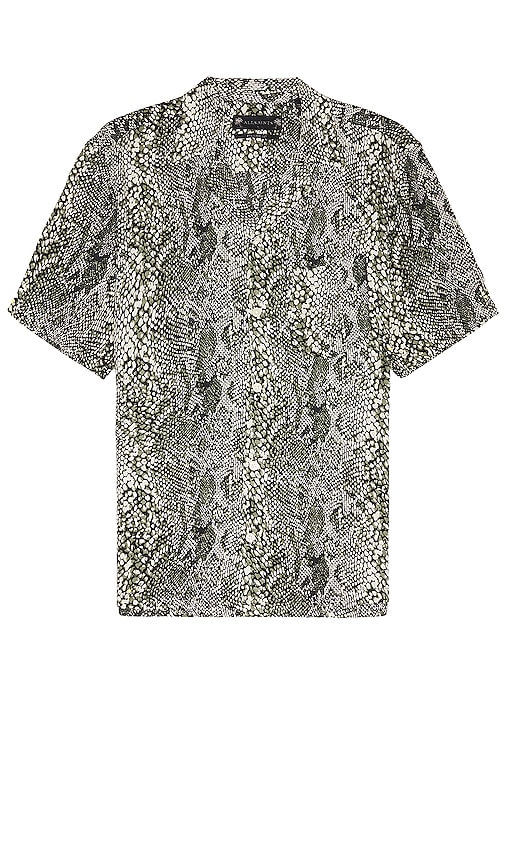 ALLSAINTS REPTILIA 衬衫 – 淡灰色