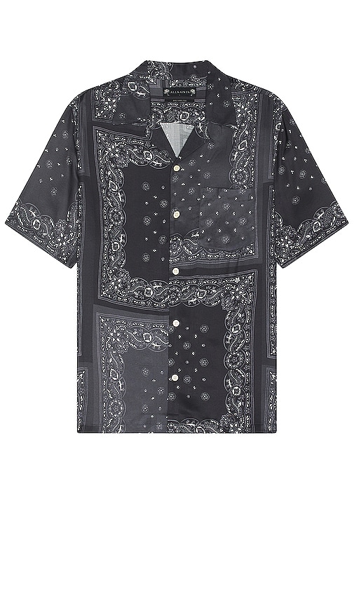 ALLSAINTS Tikal Shirt in Jet Black