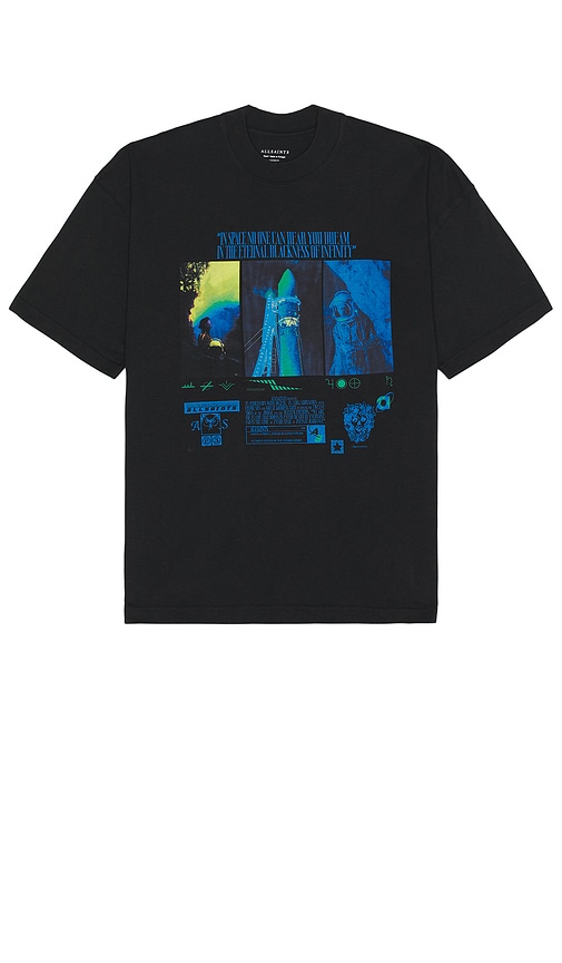 ALLSAINTS Radiance Tee in Washed Black
