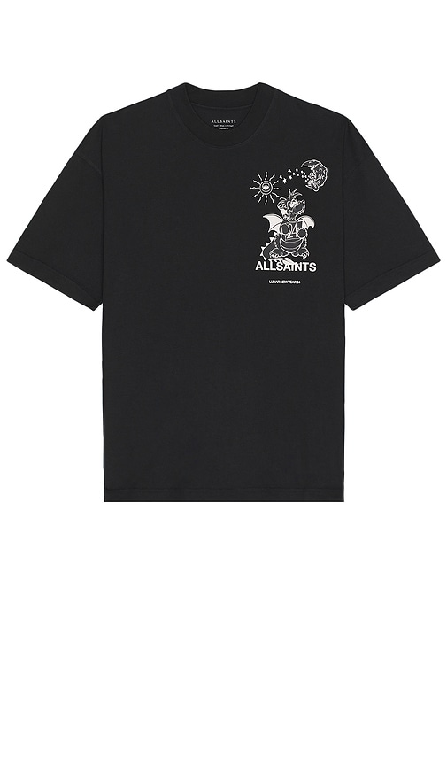 ALLSAINTS Serenade Tee in Jet Black