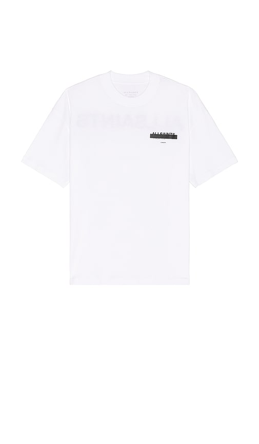  Allsaints Rundhalsshirt In White. Größe M. Also In L, Xl/1x. 