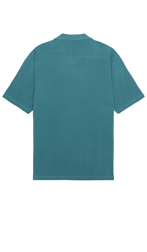 Shop Allsaints Venice Shirt In Aquara Blue