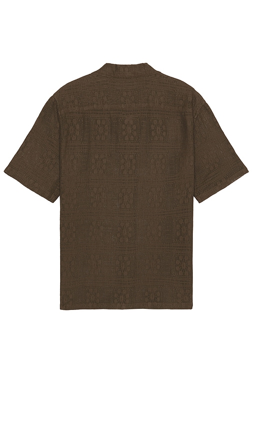 Shop Allsaints Caleta Shirt In Woodland Brown