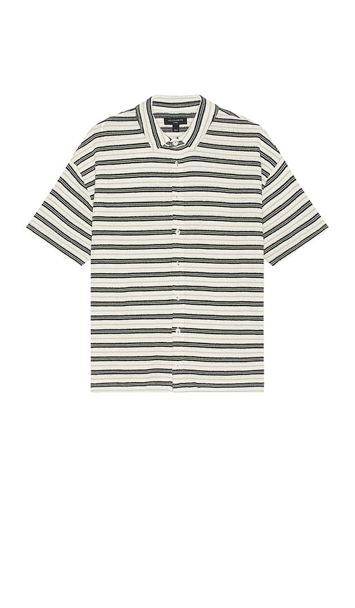 Shop Allsaints Jackson Shirt In Chalk White