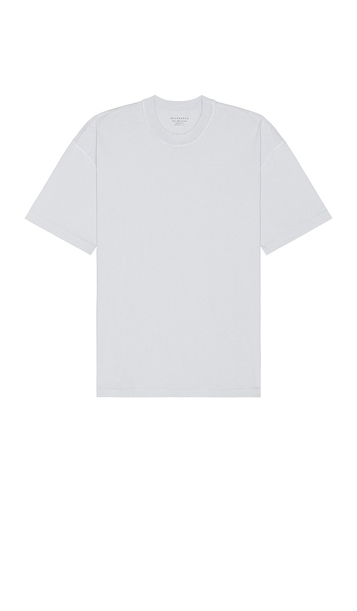 Shop Allsaints Isac Tee In Bethel Blue