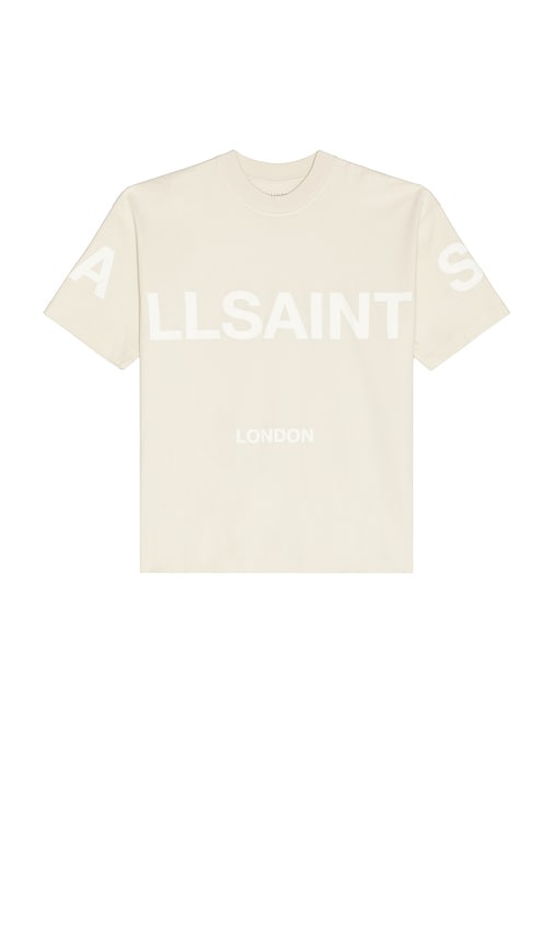 Biggy Crew Neck Tee in Beige. - size XL/1X (also in L, M, S)