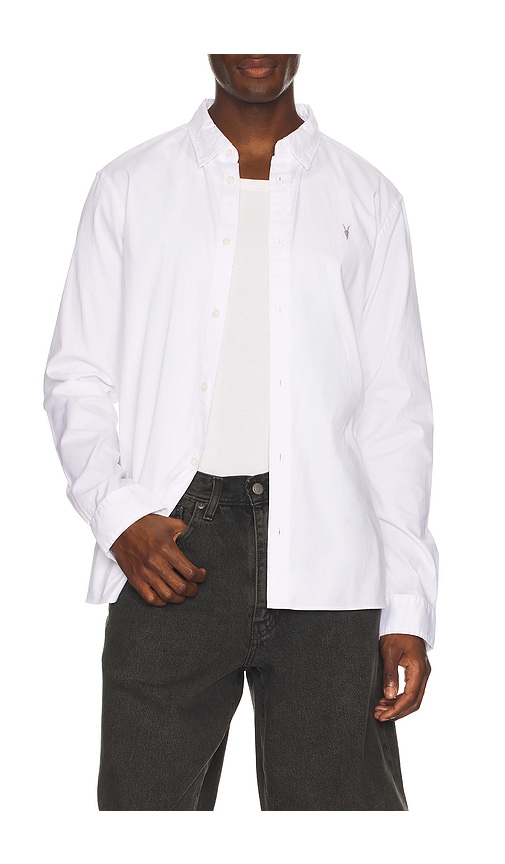  Allsaints Hemd Hawthorne Ls In White. Größe S. Also In Xxl/2x. 