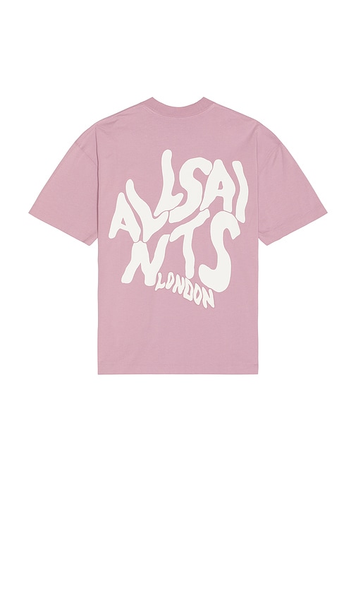 Orlando Crew Neck Tee in Mauve. - size XL/1X (also in L, M, S)