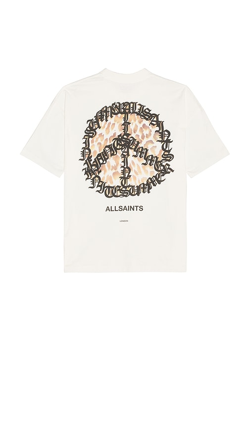 Incessant Crew Neck Tee in White. - size XL/1X (also in L, M, S)