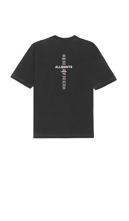 Knox Crew Neck Tee in Black. - size L (also in M, S, XL/1X) - ALLSAINTS - Modalova