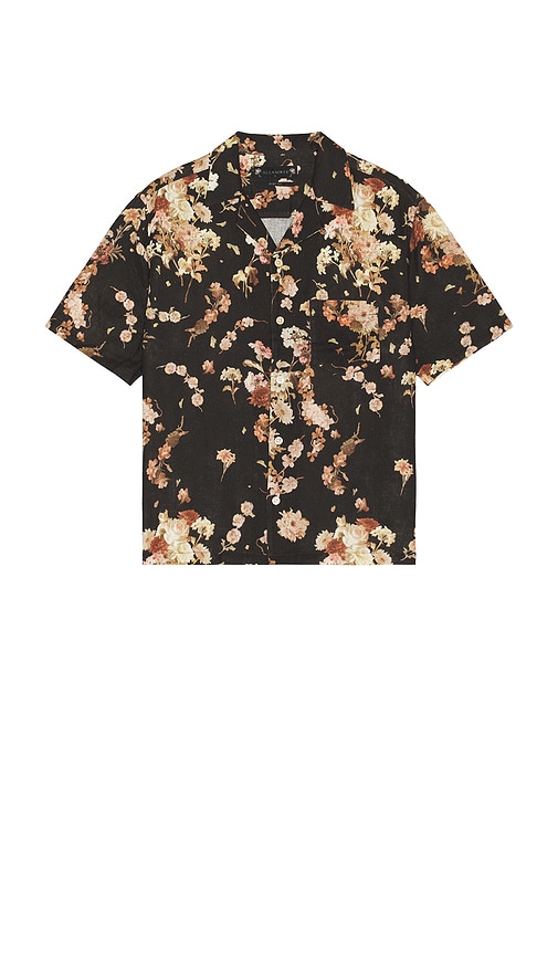 Allsaints Armada Shirt In Black