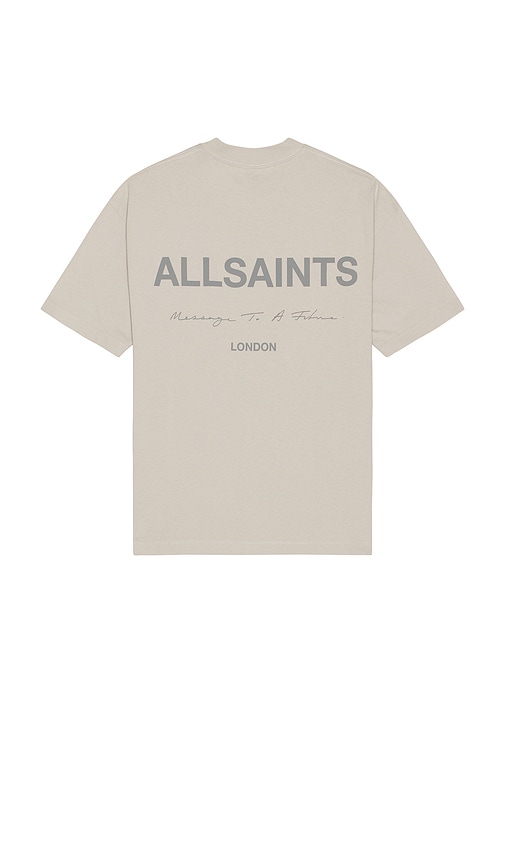 Future Crew Neck Tee in Grey. - size L (also in M, S, XL/1X) - ALLSAINTS - Modalova