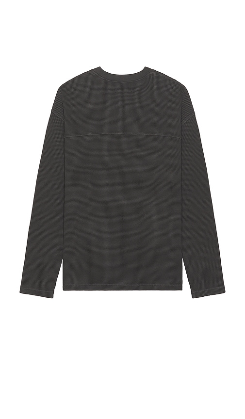 Allsaints Crypt Long Sleeve Tee In Gray