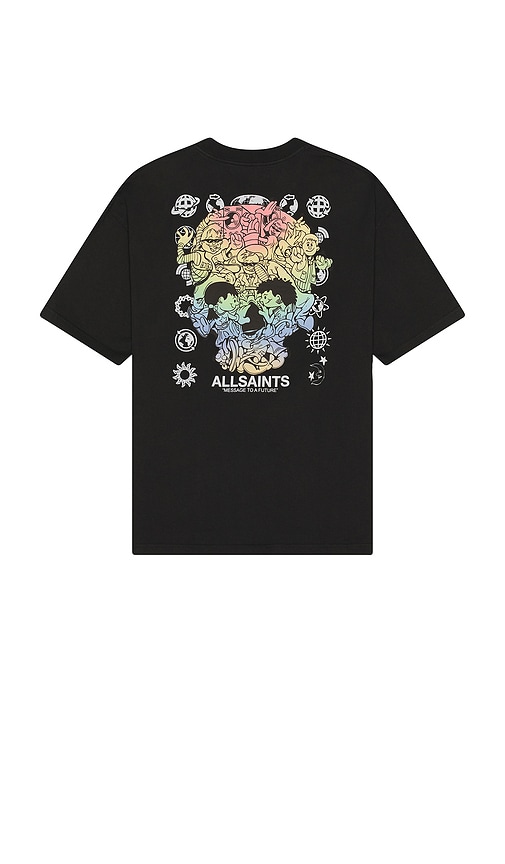 Trance Crew Neck Tee in Black. - size L (also in M, S, XL/1X) - ALLSAINTS - Modalova