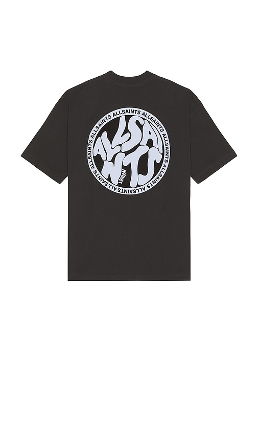 Distortion Crew Neck Tee in Black. - size L (also in M, S, XL/1X) - ALLSAINTS - Modalova