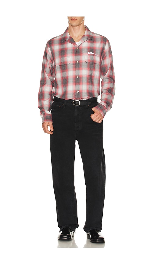  Allsaints Shirt Shams In Red. Größe S. Also In M, L. 