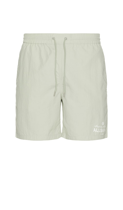 Soleil Swim Shorts in Sage. - size L (also in M, S, XL/1X) - ALLSAINTS - Modalova