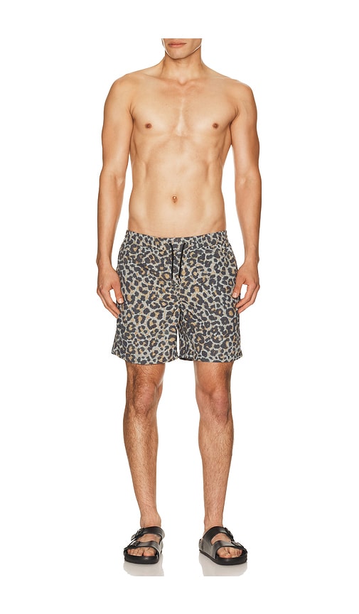  Allsaints Badeshorts Silesia In Grey. Größe S. Also In M, L, Xl/1x. 