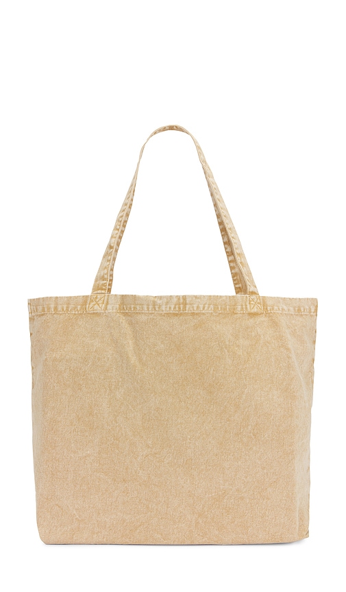 Shop Allsaints Undrground Acid Tote In Pitt Brown