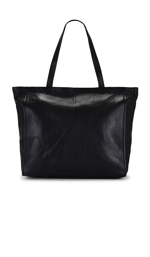 Shop Allsaints Large Tierra Tote In Black