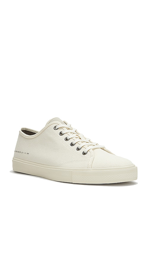 Shop Allsaints Theo Low Top In White
